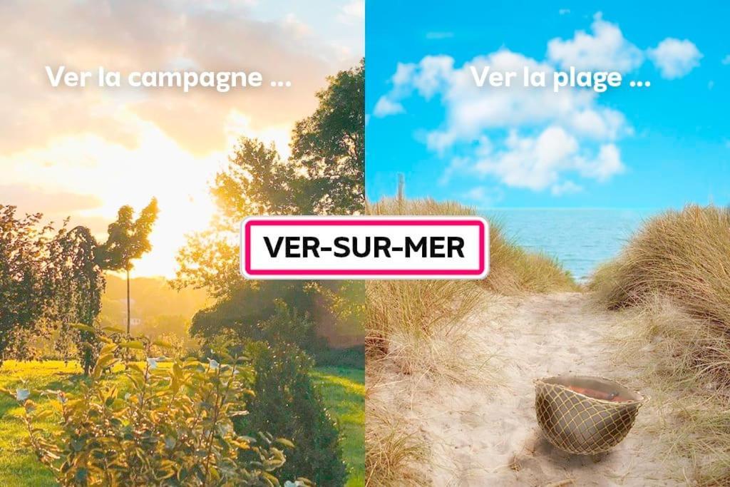 Gite Historique En Normandie Plages Du Debarquement Ver-sur-Mer Dış mekan fotoğraf