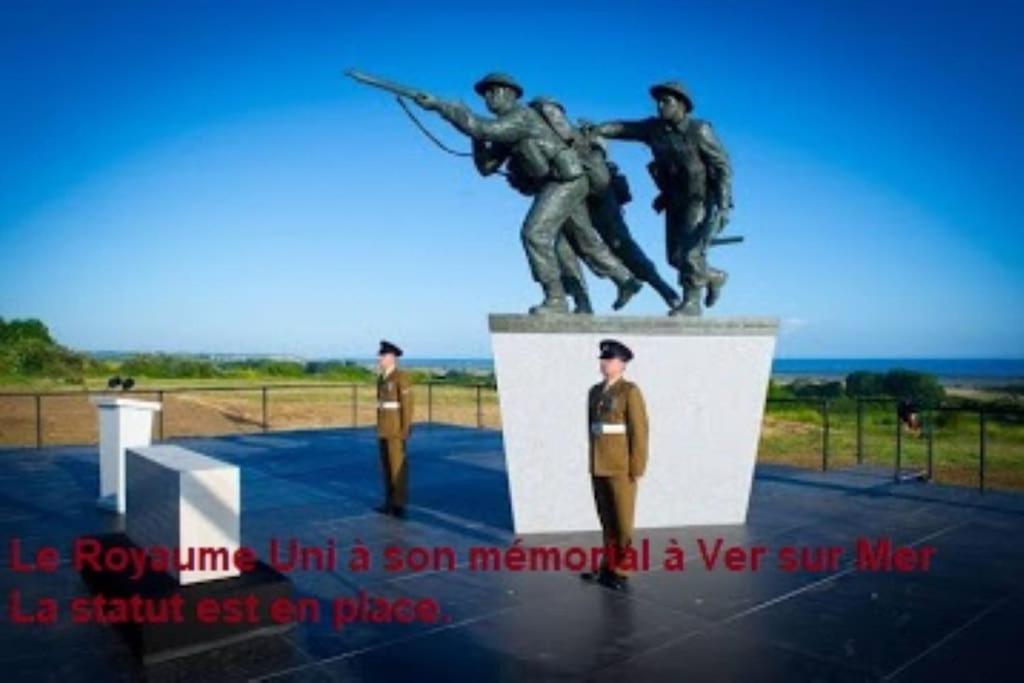 Gite Historique En Normandie Plages Du Debarquement Ver-sur-Mer Dış mekan fotoğraf
